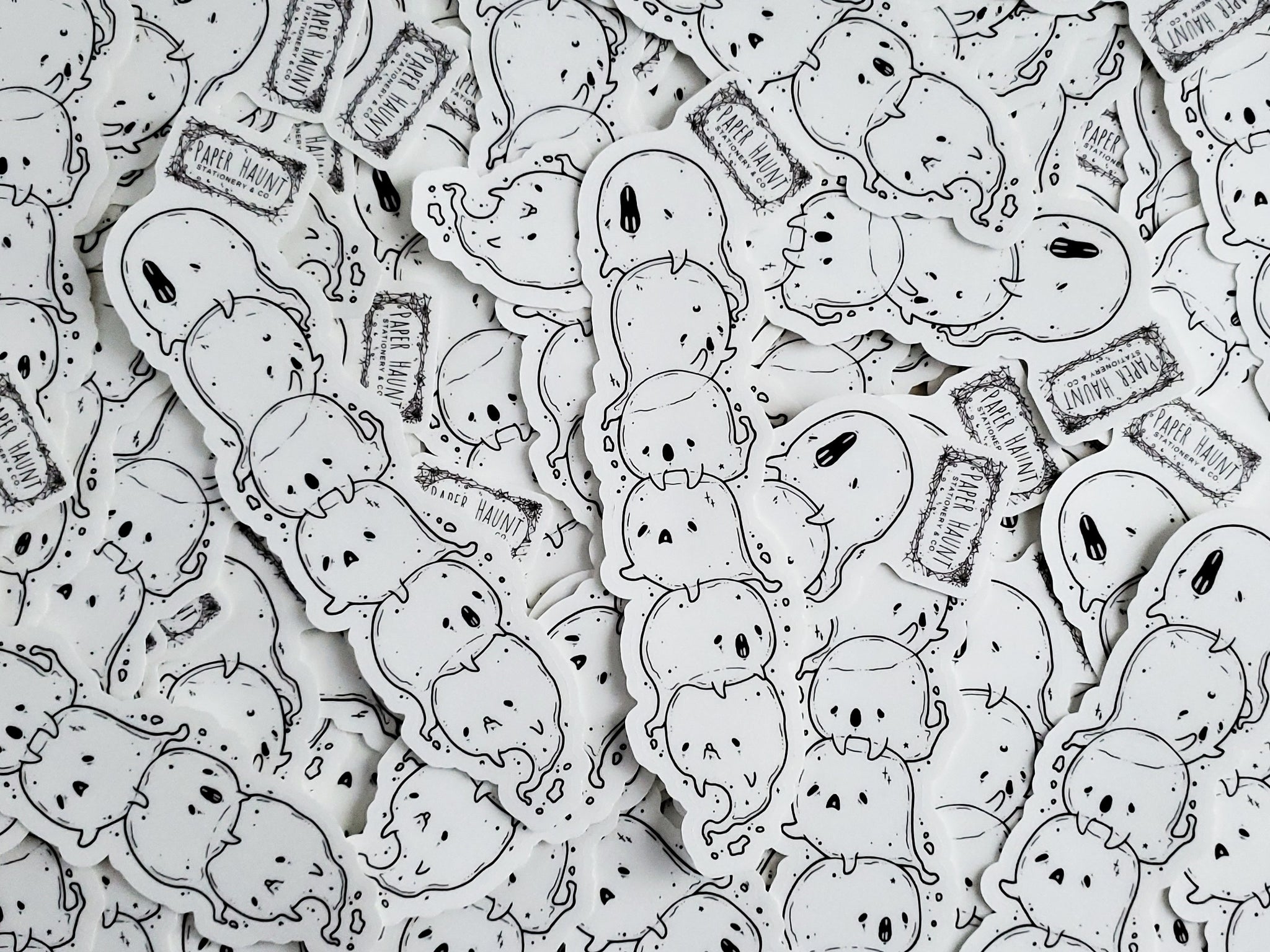 Ghost Pile sticker