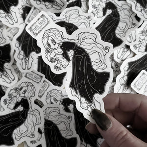 Ghost Girl sticker