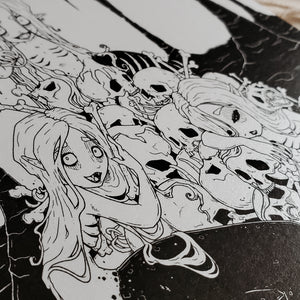 The Mermaid's Lair Print