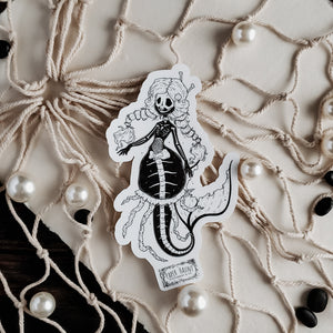 Cute Jelly Bones Mermaid Sticker