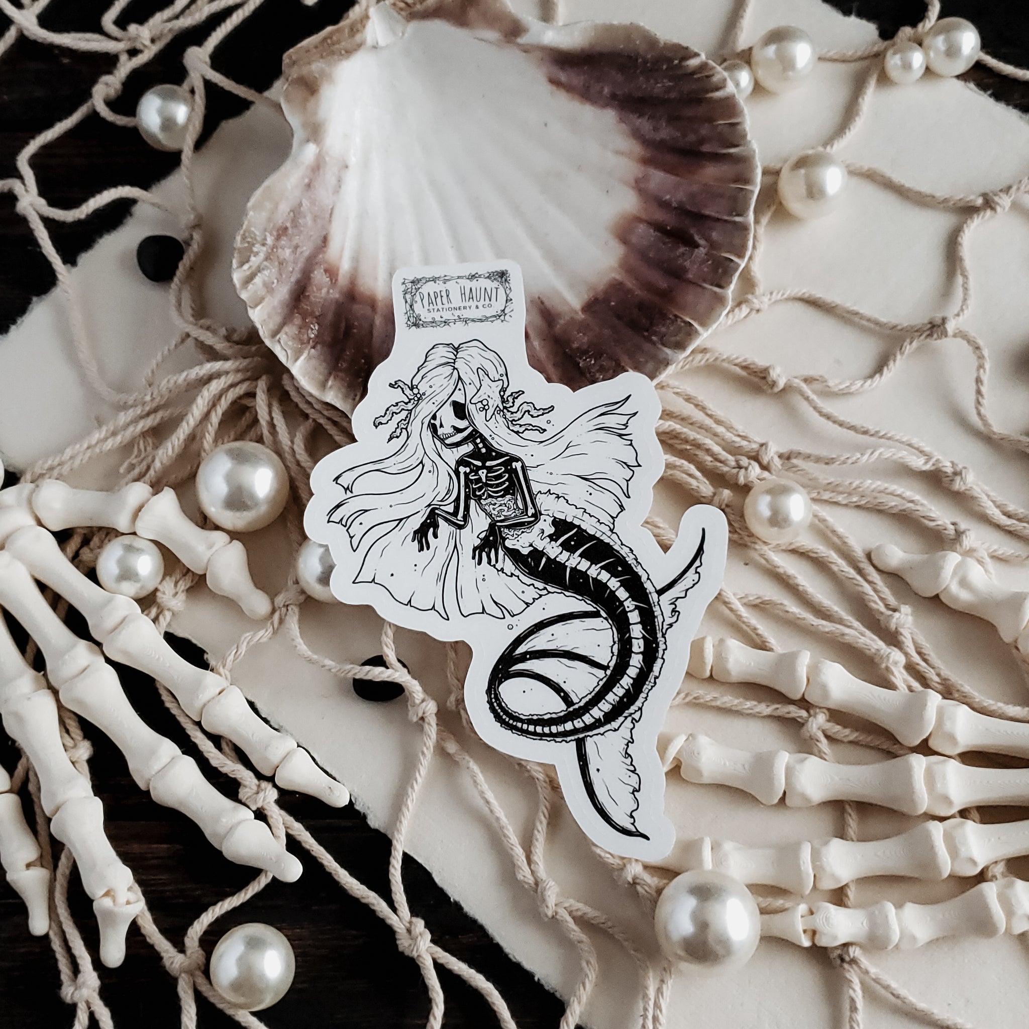 Jelly Bones Mermaid Sticker