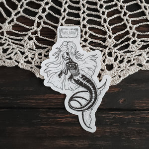 Jelly Bones Mermaid Sticker