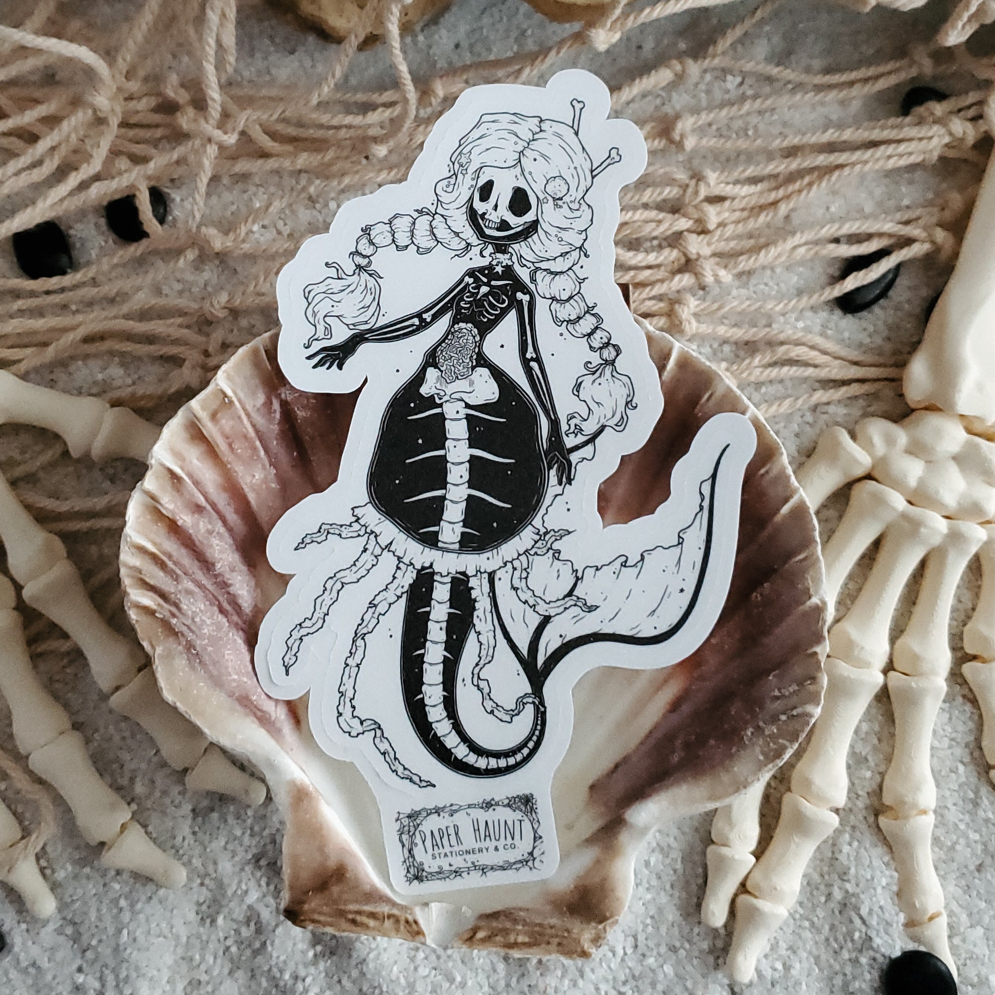 Cute Jelly Bones Mermaid Sticker