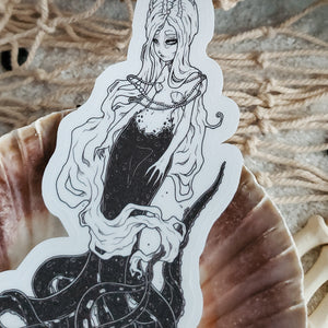 Sea Hag Tentacle Mermaid sticker