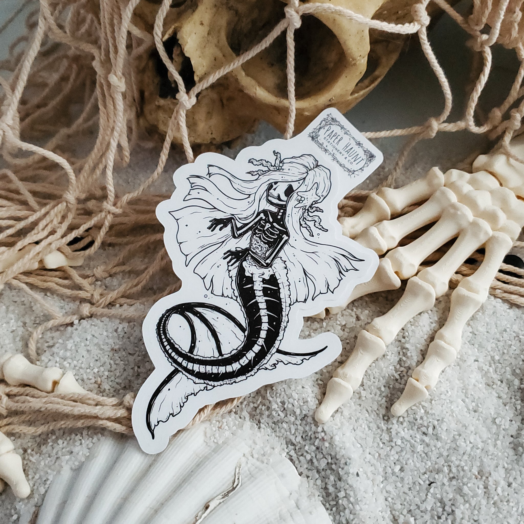 Jelly Bones Mermaid Sticker