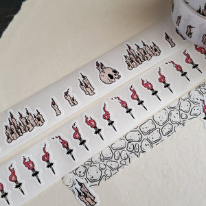 Vampire's Crypt Washi tape and Stickers