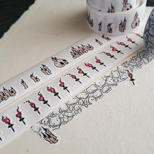 Vampire's Crypt Washi tape and Stickers