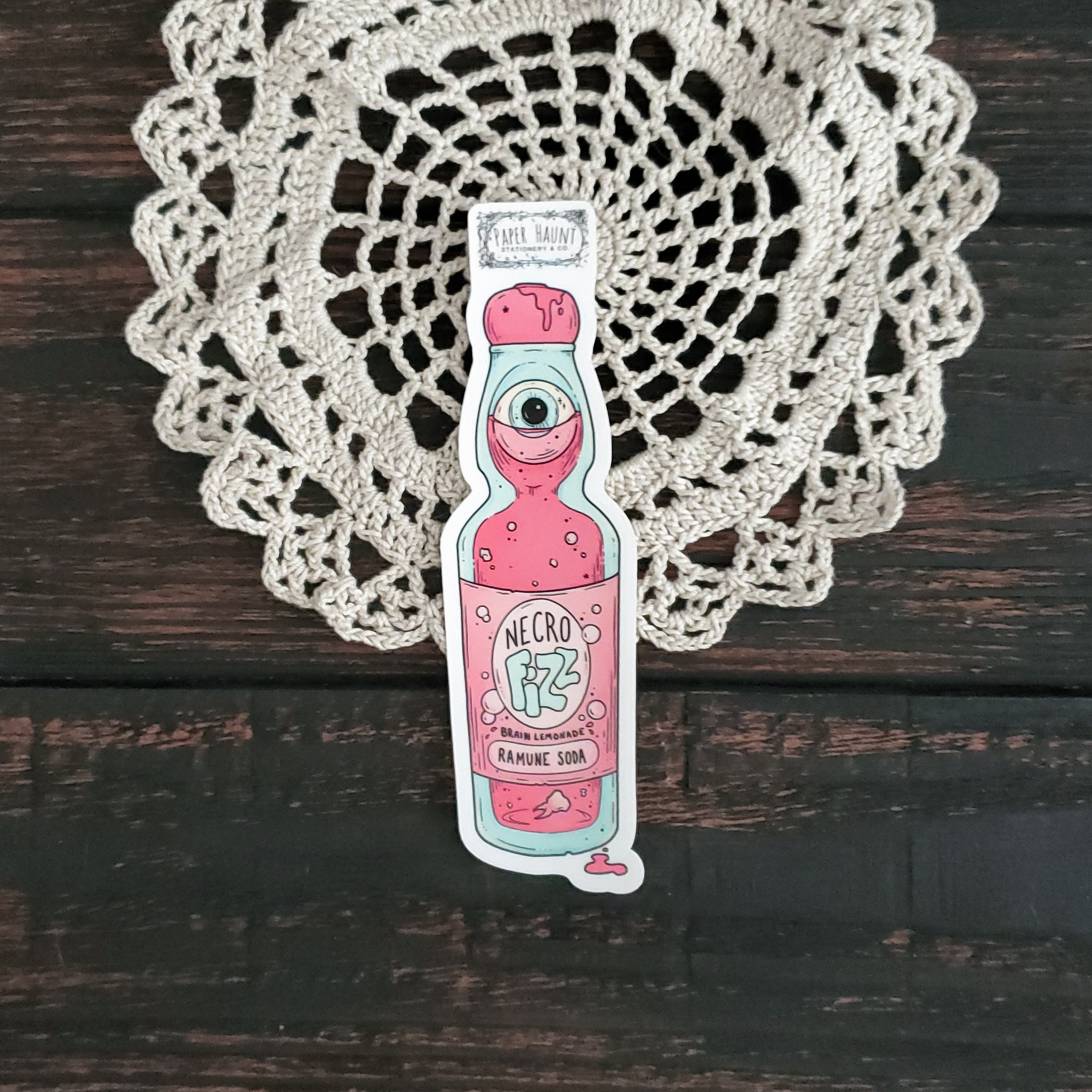 Ramune Zombie Soda sticker