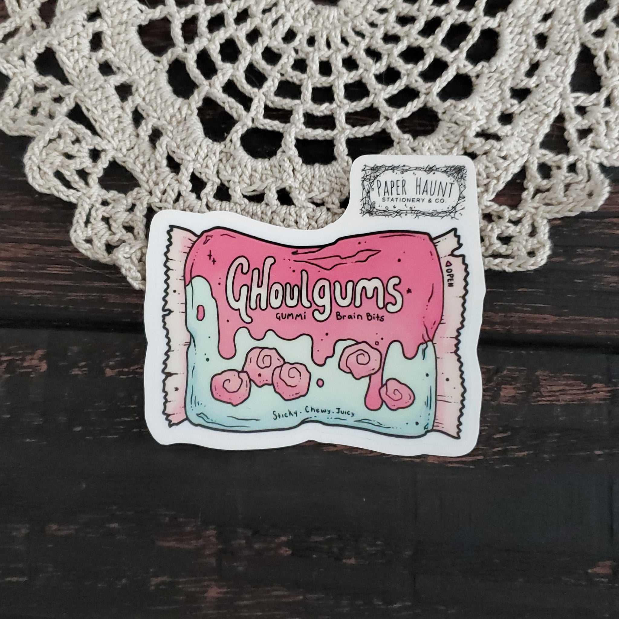 Choulgums Zombie Candy Sticker