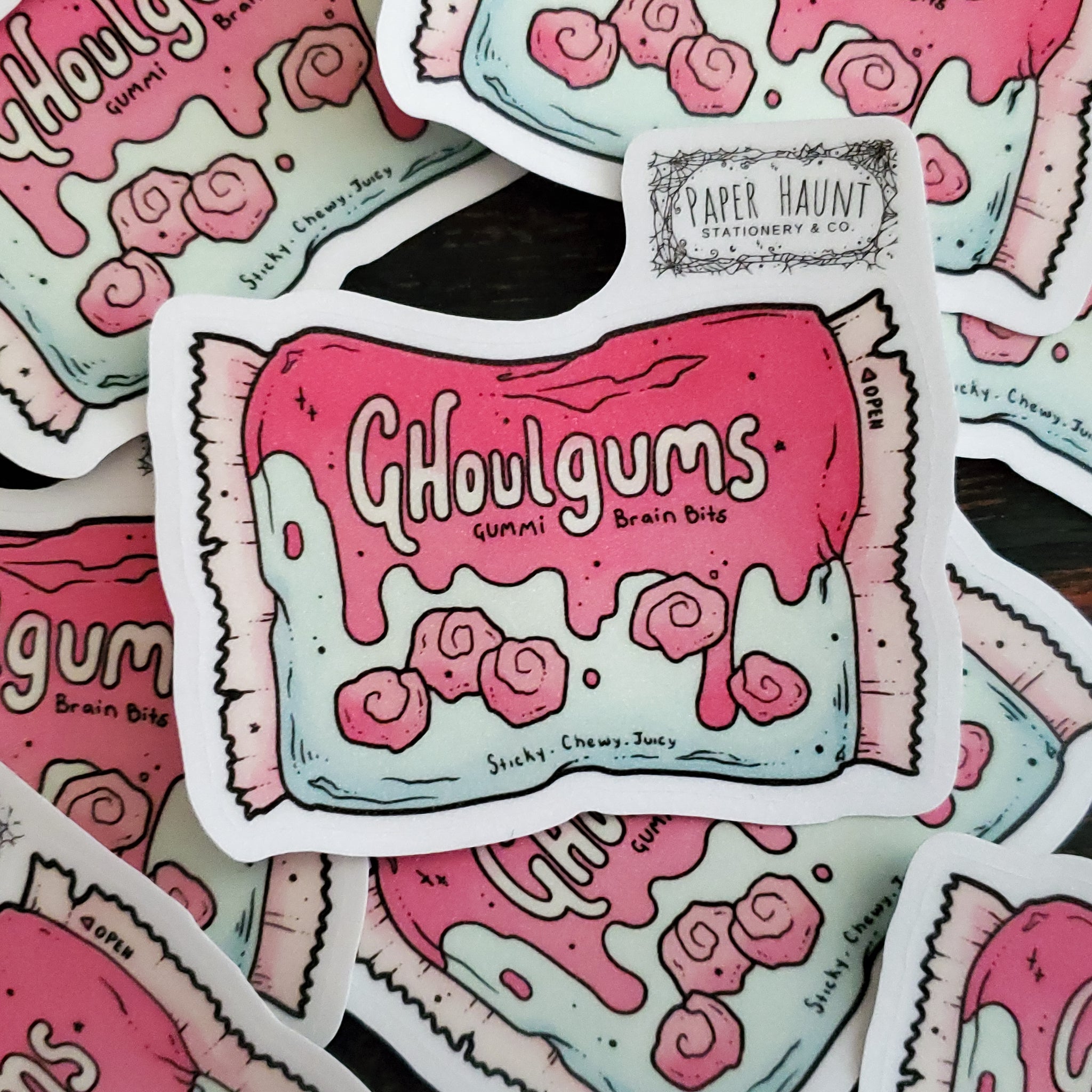 Choulgums Zombie Candy Sticker