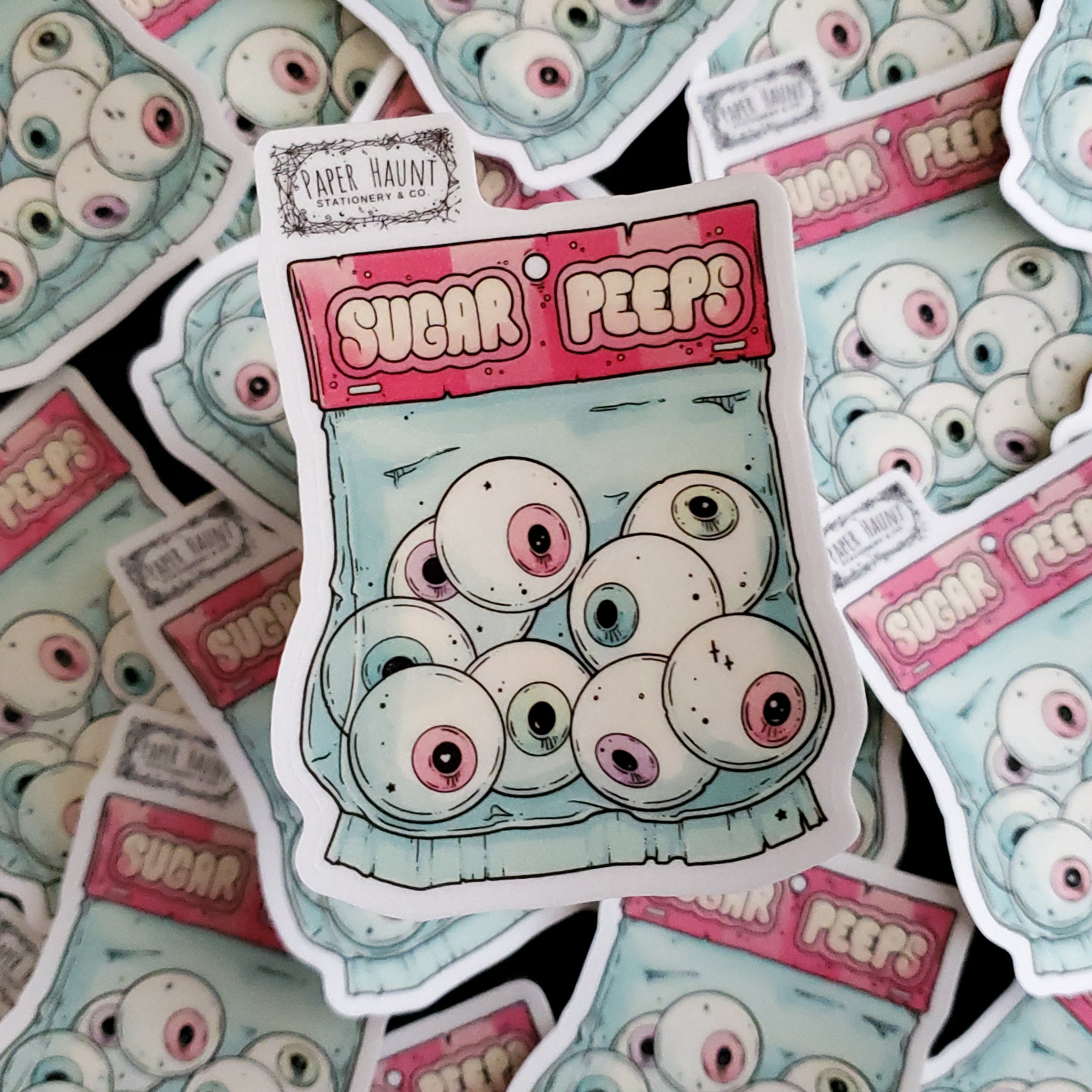 Sugar Peepers Candy Sticker