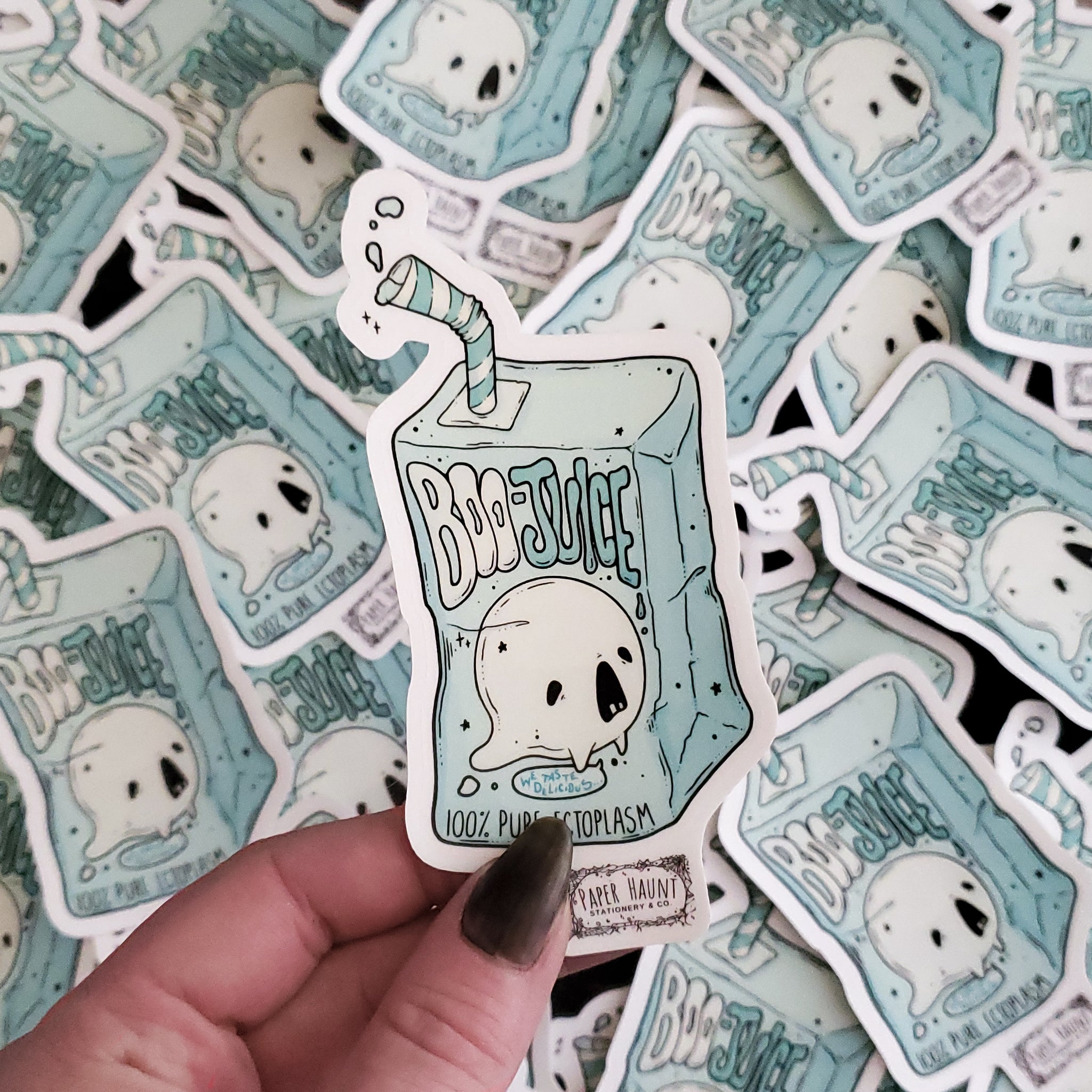 Boo Juice Box Sticker