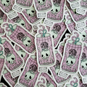 Bones Can Soda Sticker