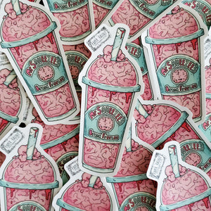 Brain Slushie Sticker