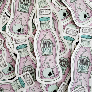 Bones Soda Bottle Sticker