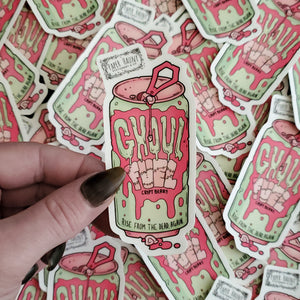 Ghoul Fuel Soda Can Sticker