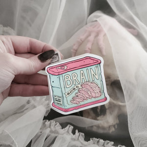 Brain Can sticker