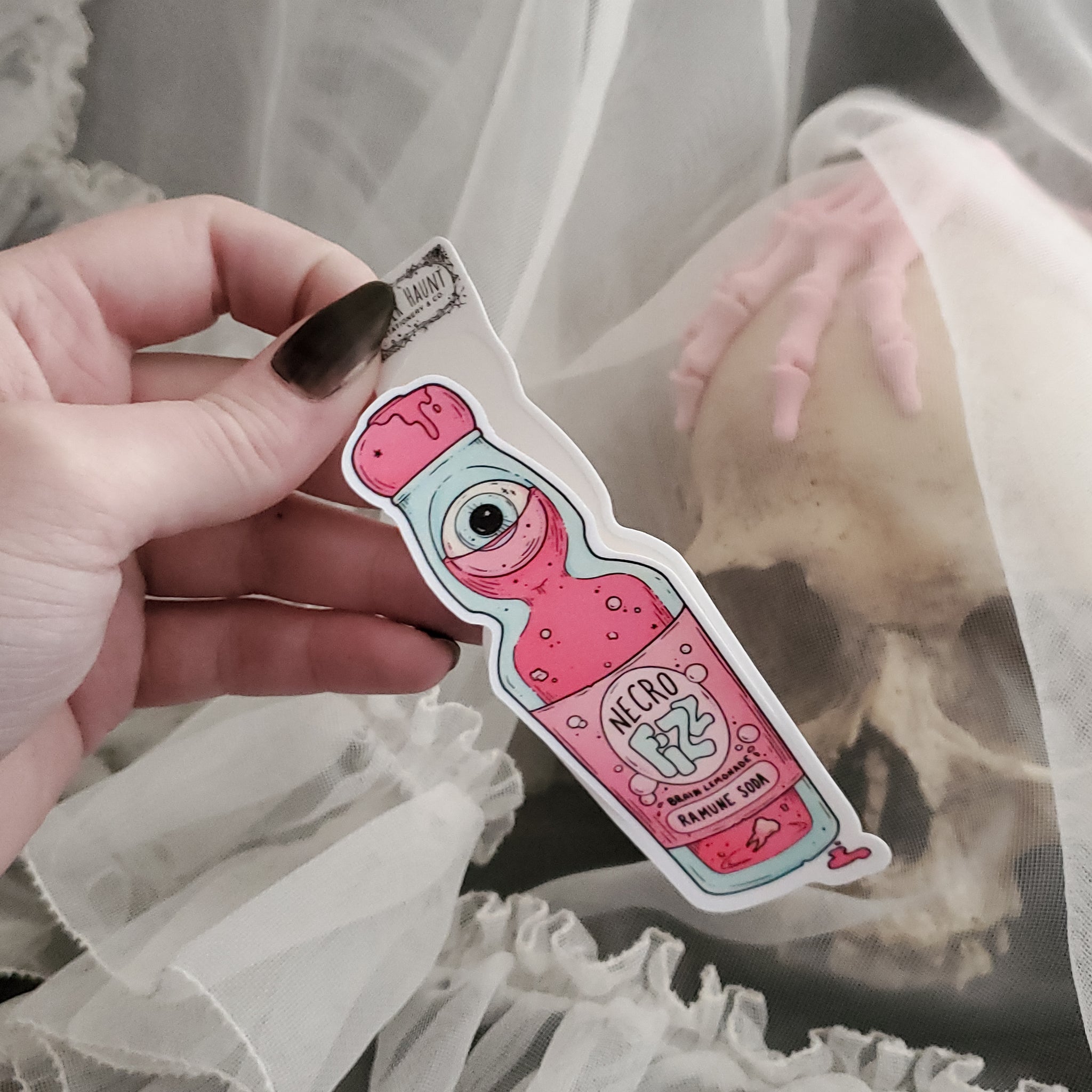 Ramune Zombie Soda sticker