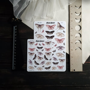 Moon moth STICKER sheet