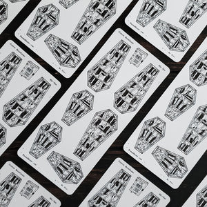 Coffin Bookshelf STICKER sheet