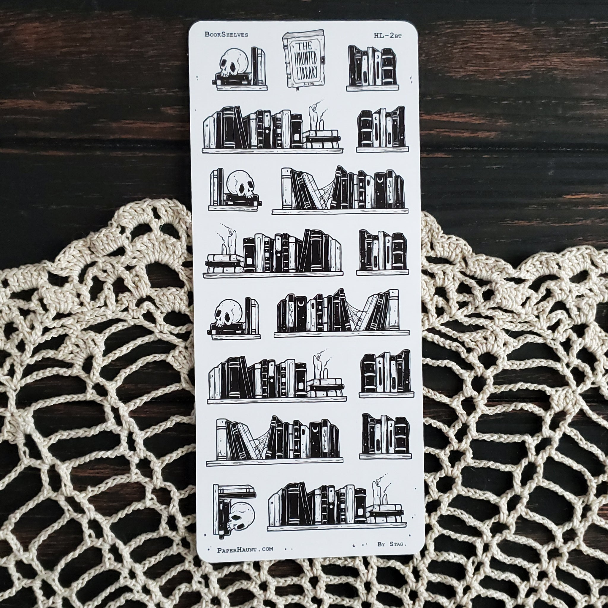 Book Shelf STICKER sheet