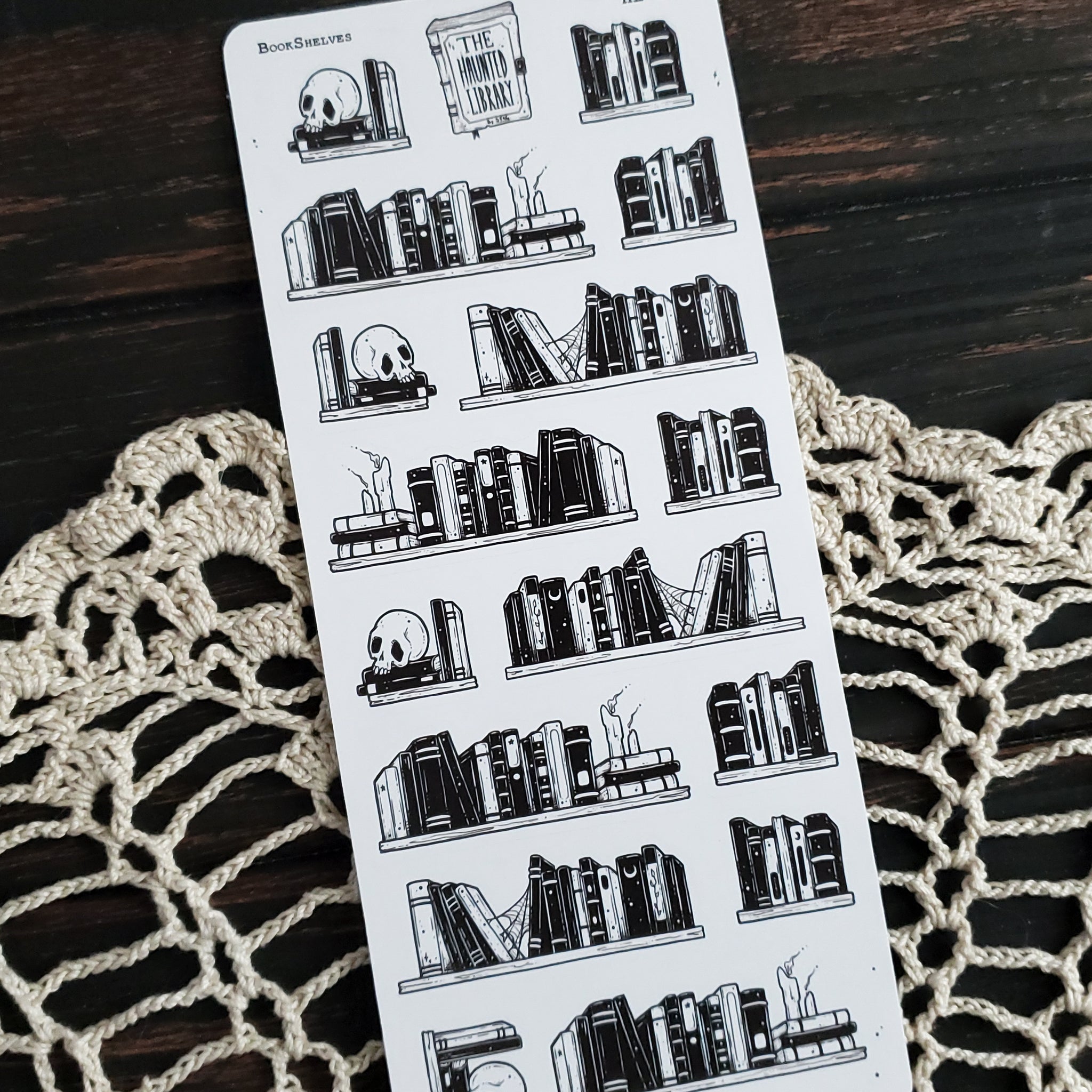 Book Shelf STICKER sheet