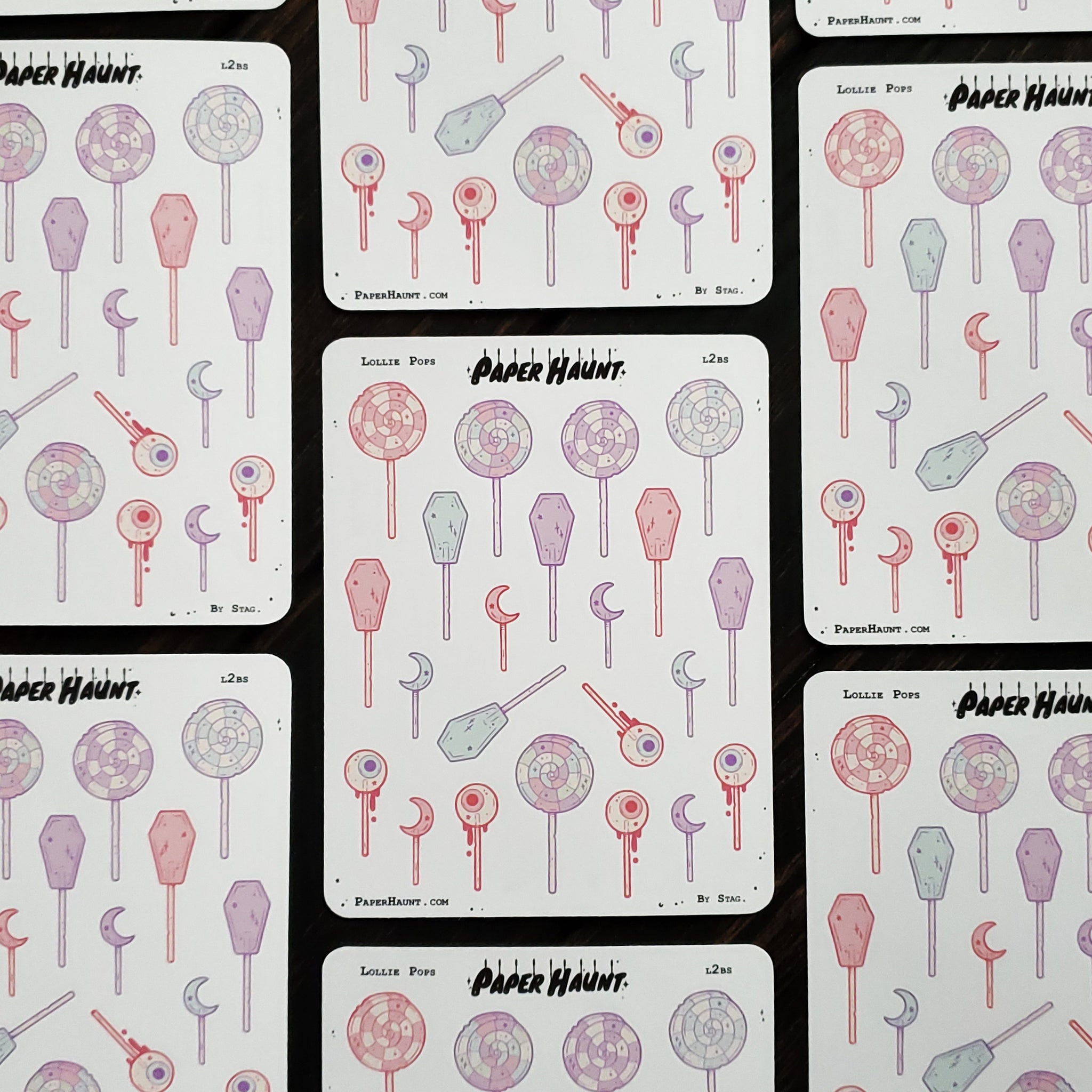 Lollie Pop sticker sheet