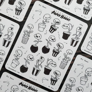 Fly Trap STICKER sheet