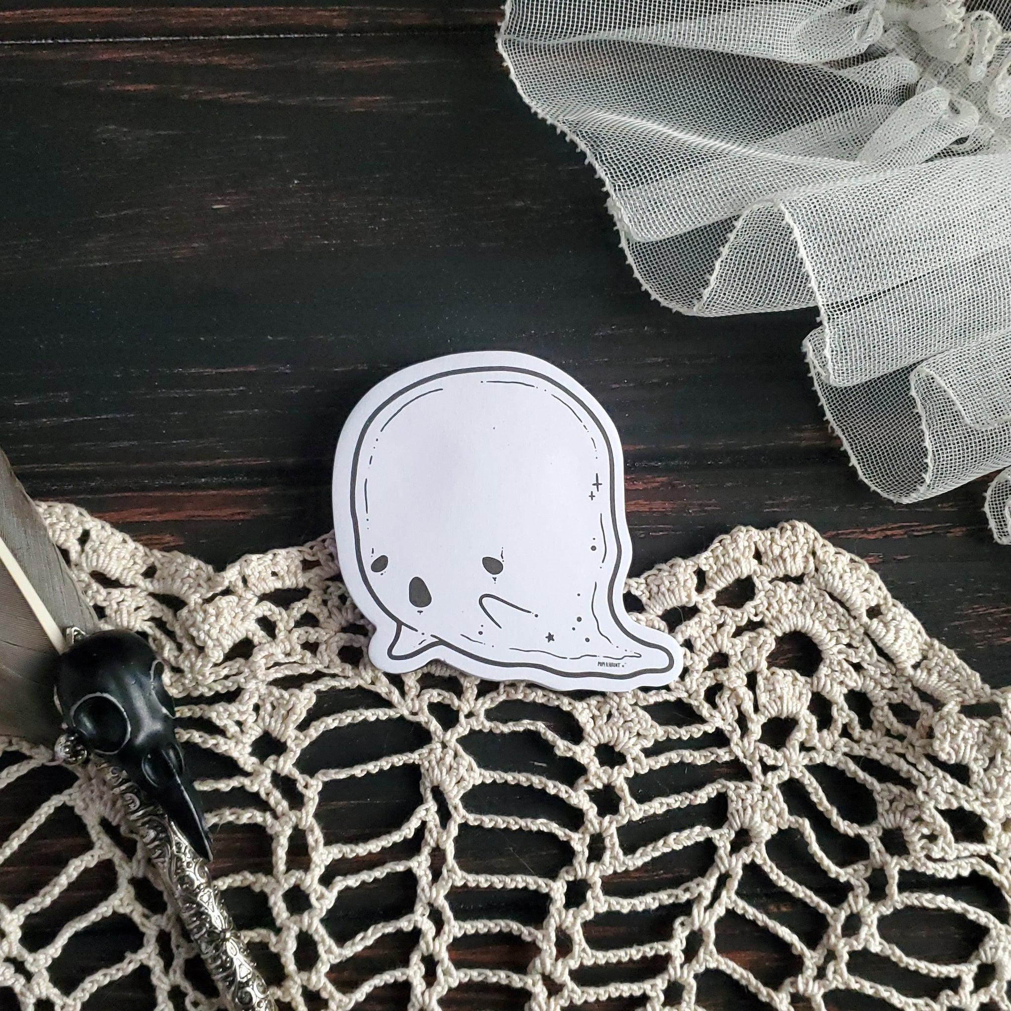 Cute Ghost STICKY NOTE Note Pad