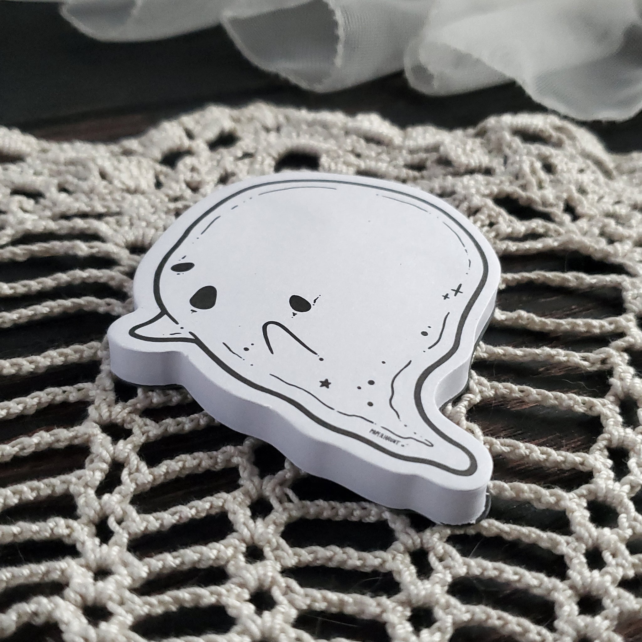 Cute Ghost STICKY NOTE Note Pad