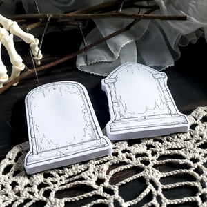 Tombstone STICKY NOTE memo Pad