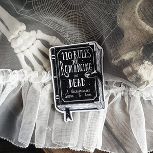 Necromancer Book Magnet - Romancing the Dead