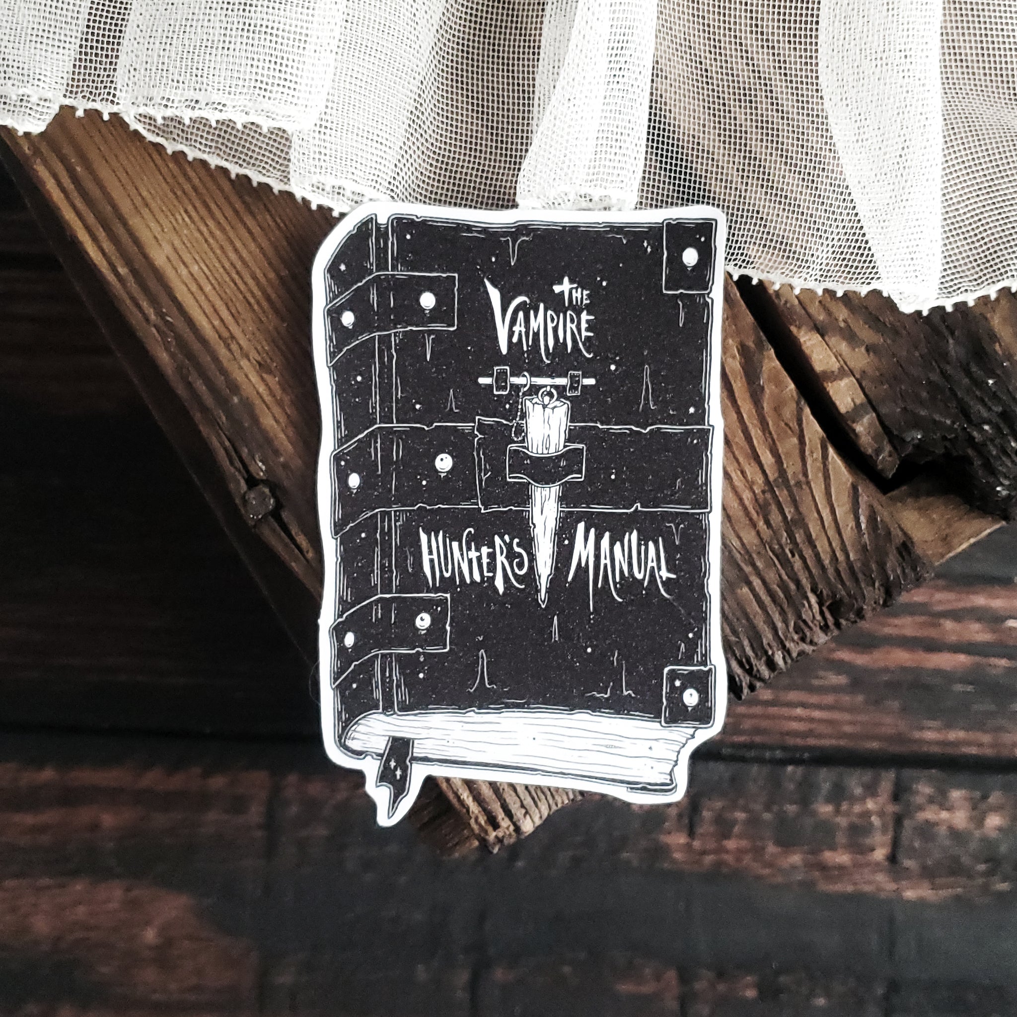 Vampire Hunter Book Magnet