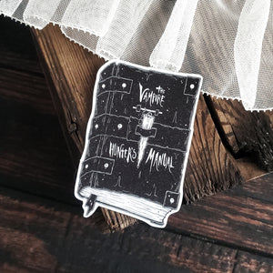 Vampire Hunter Book Magnet