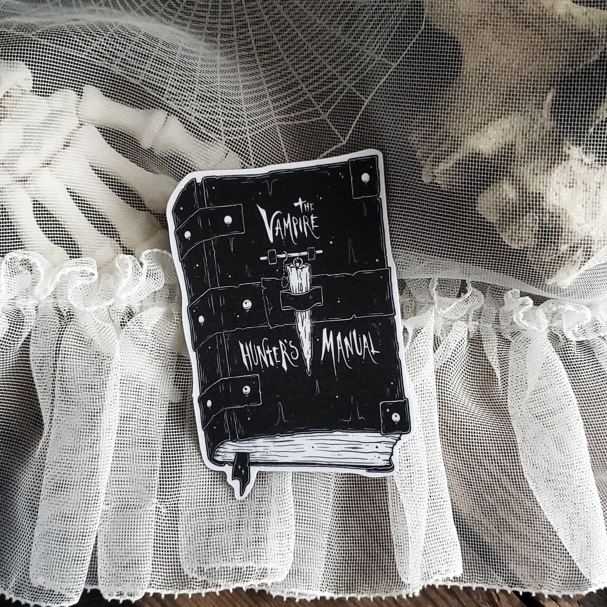 Vampire Hunter Book Magnet