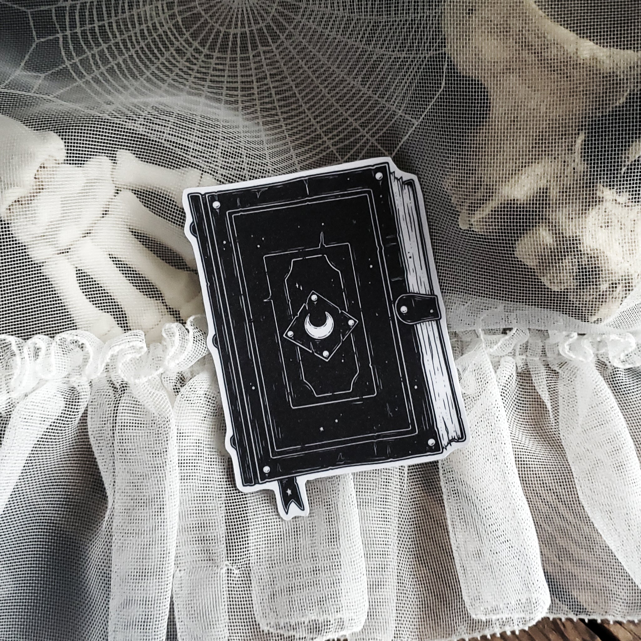 Moon Spell Book Magnet