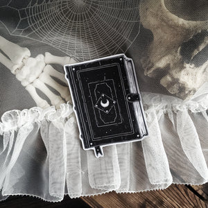 Moon Spell Book Magnet