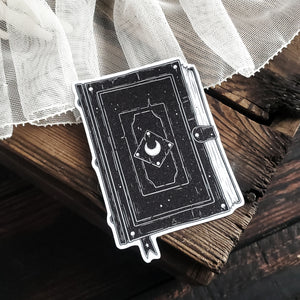 Moon Spell Book Magnet