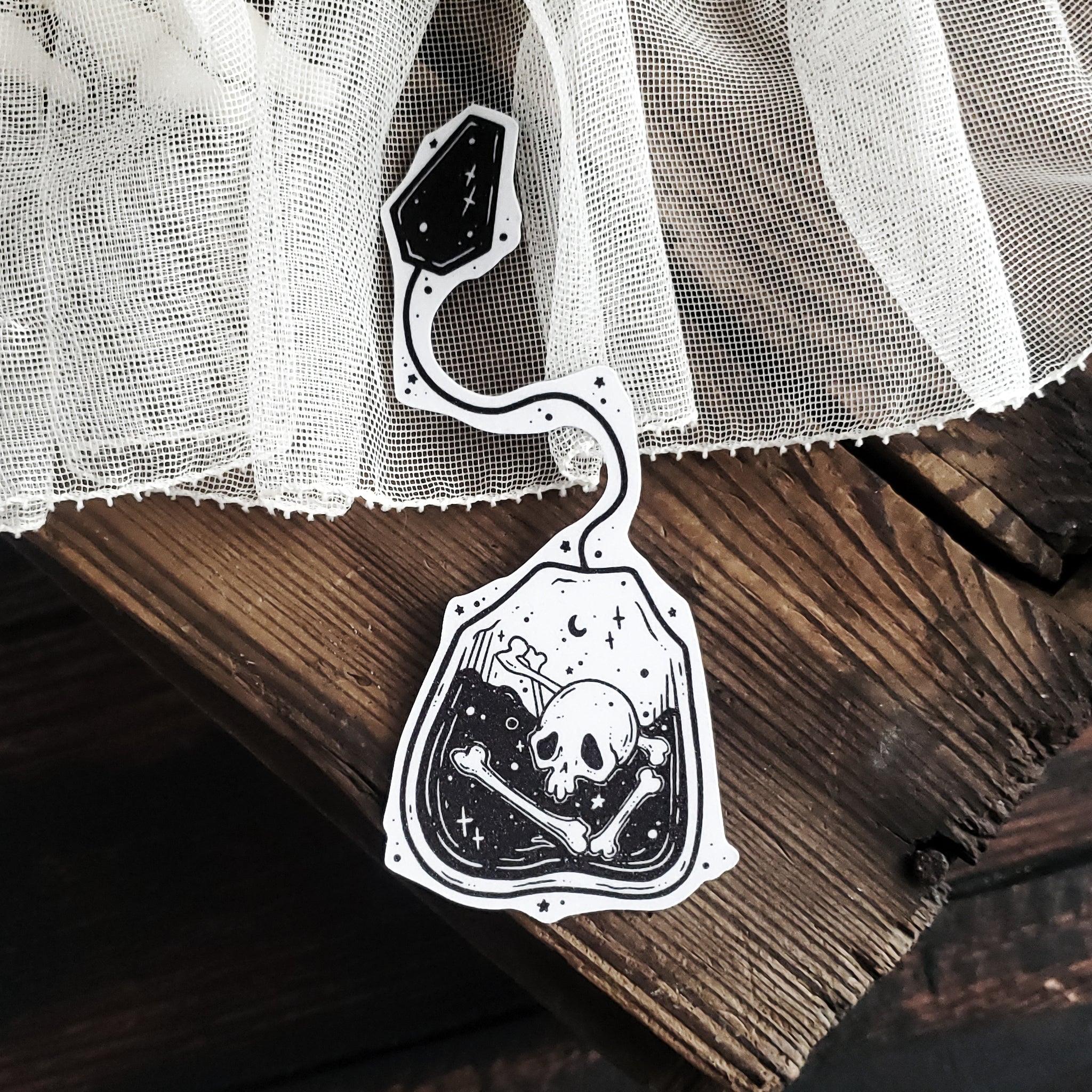 Bone Tea Bag Magnet