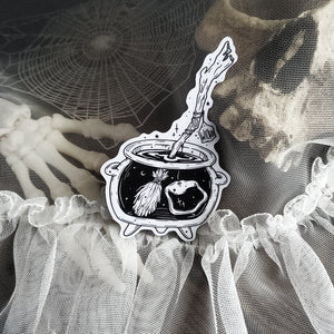 Witchy Brew Tea Magnet