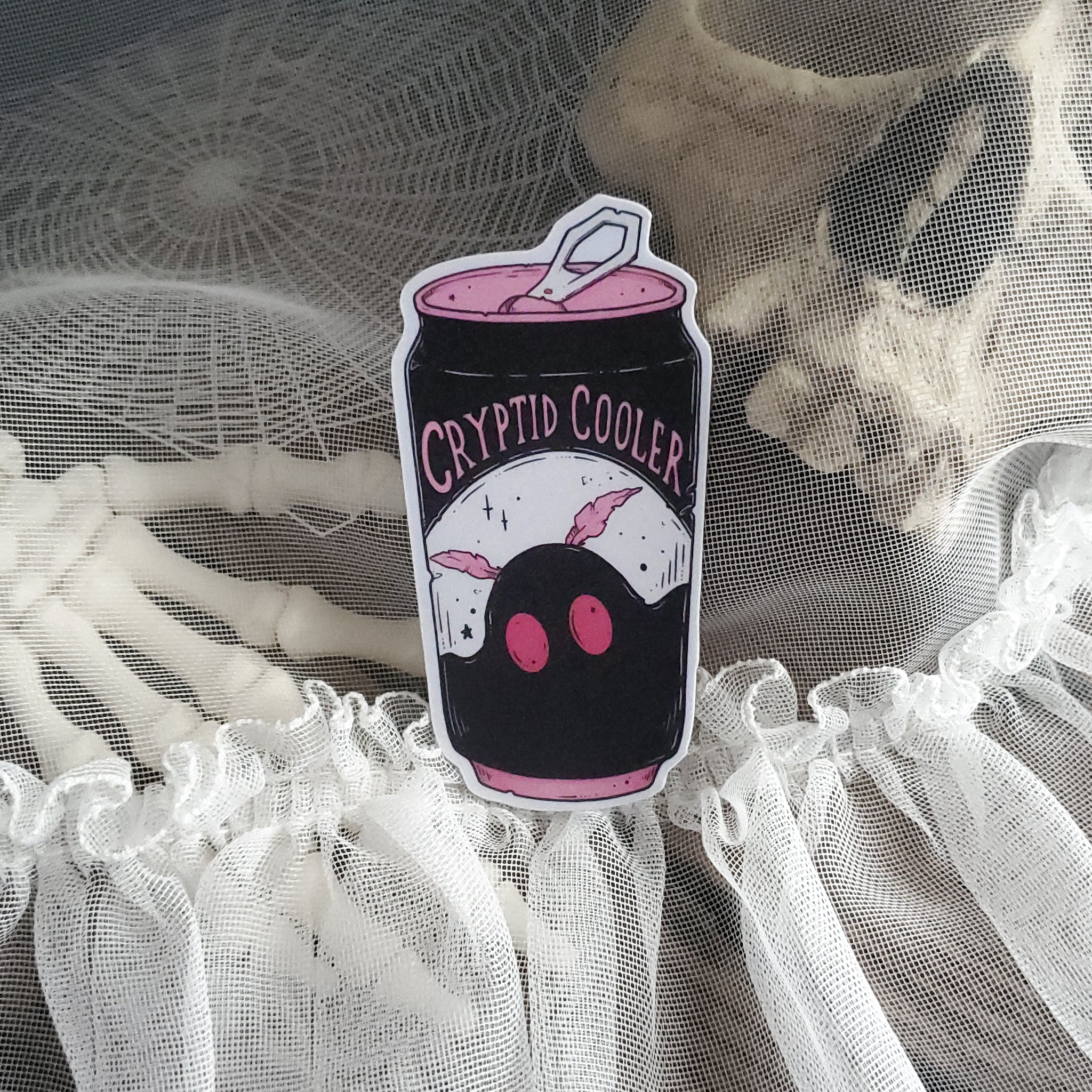 Cryptid Cooler Mothman Soda Magnet