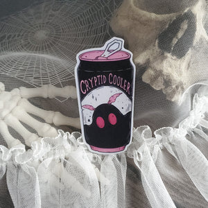 Cryptid Cooler Mothman Soda Magnet