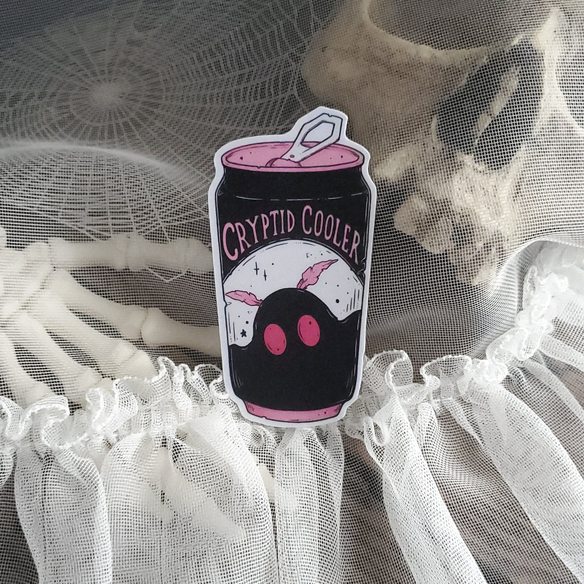 Cryptid Cooler Mothman Soda Magnet