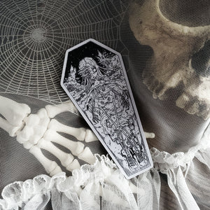 Fertile Soils Mushroom Skeleton Magnet