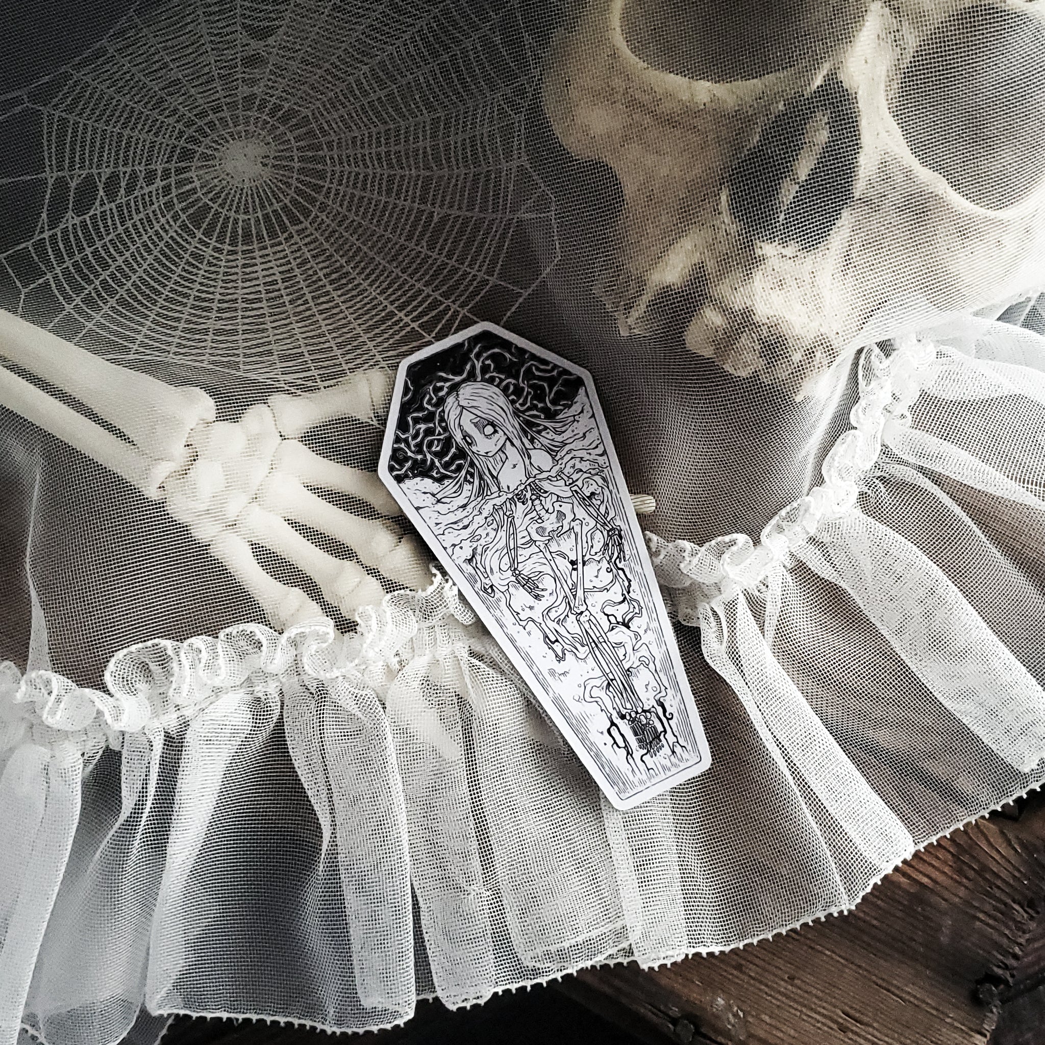 Fertile Soils Thorn Skeleton Magnet