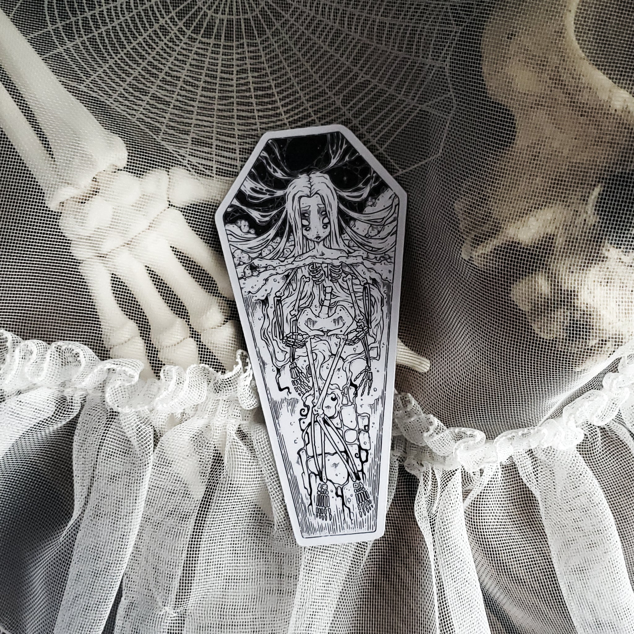 Fertile Soils Spider Skeleton Magnet