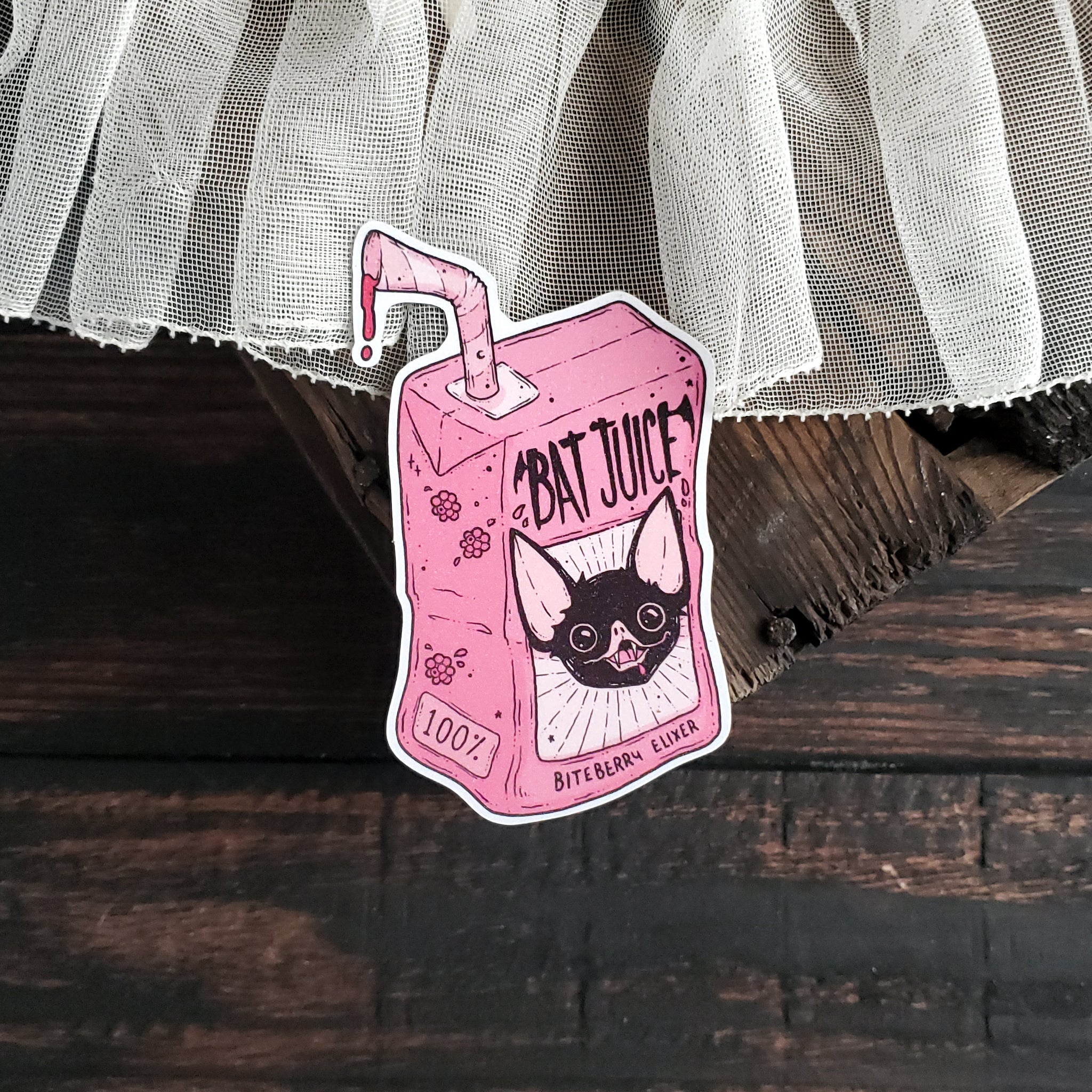 Bat Juice Vampire Magnet