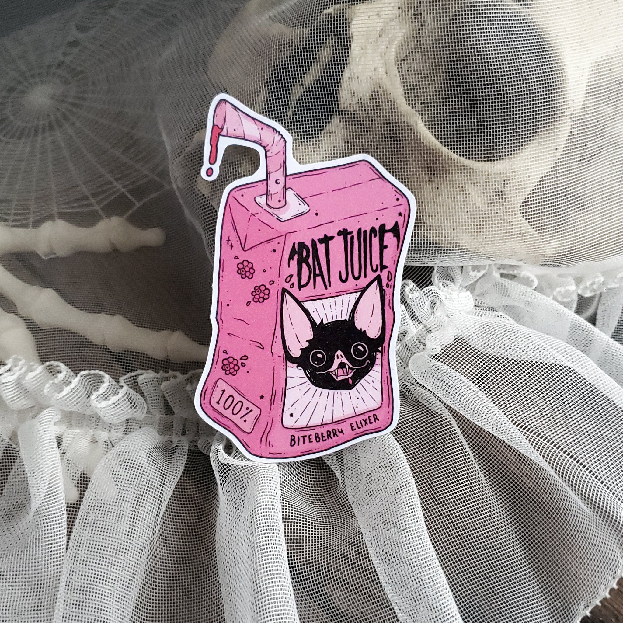 Bat Juice Vampire Magnet