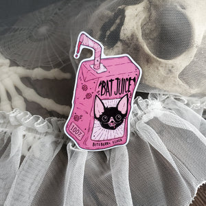 Bat Juice Vampire Magnet