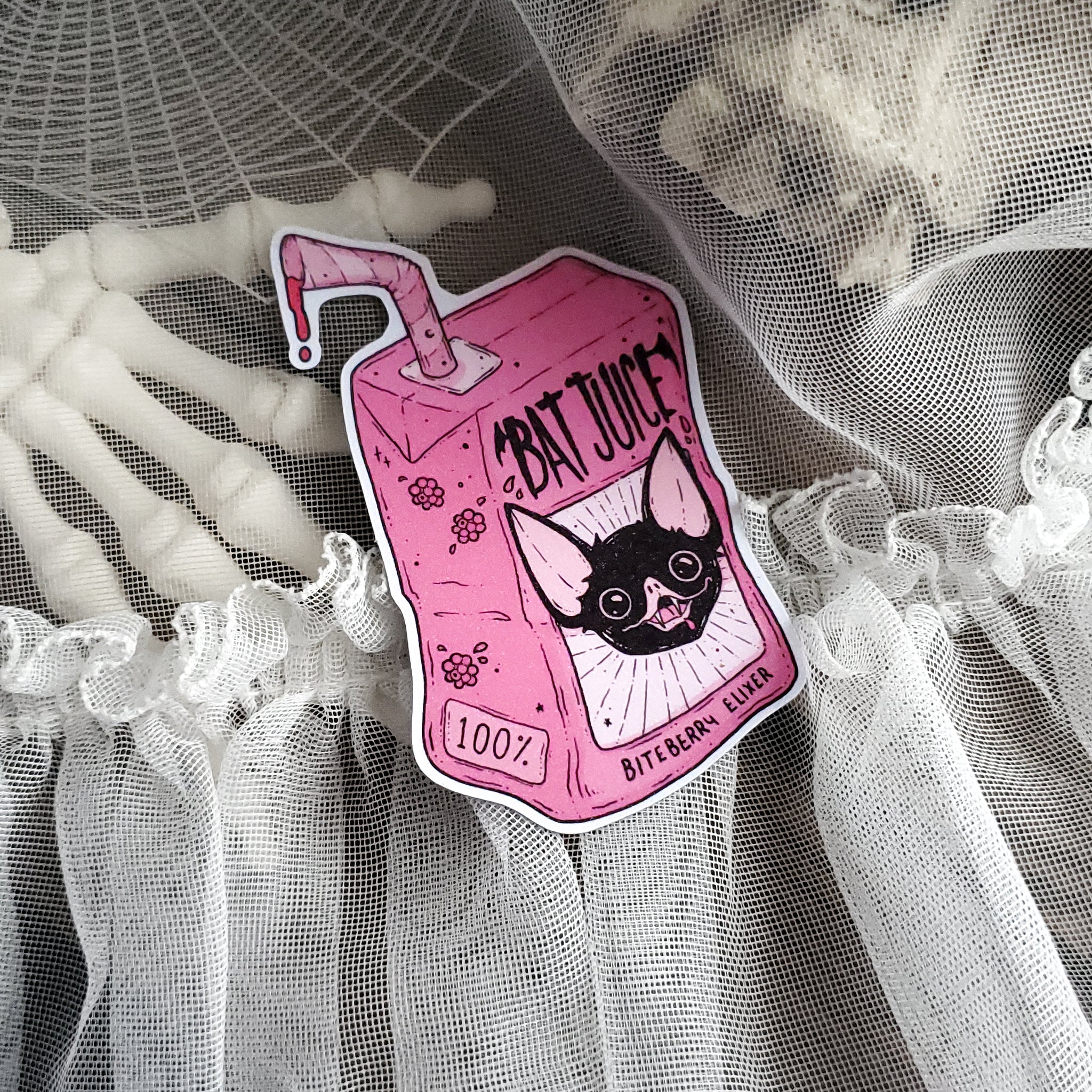 Bat Juice Vampire Magnet